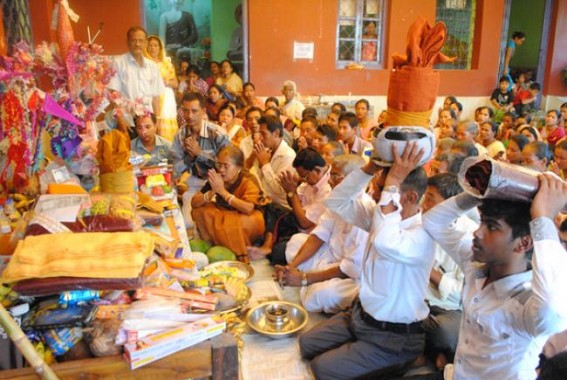 Kathin Chibor Dan celebrated in Agartala